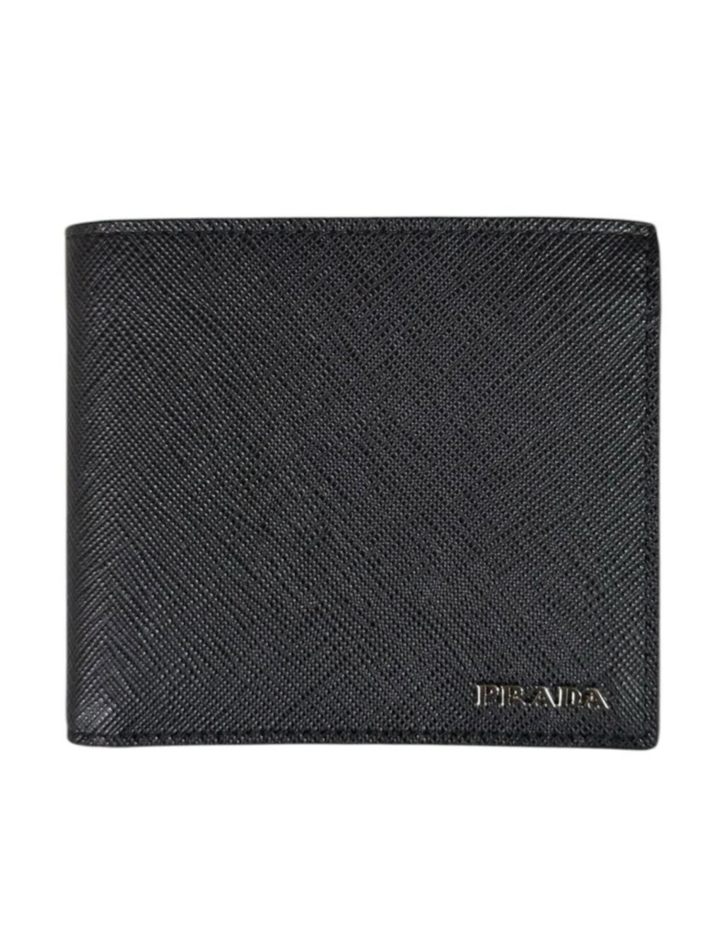 Prada Saffiano Bifold Wallet Leather